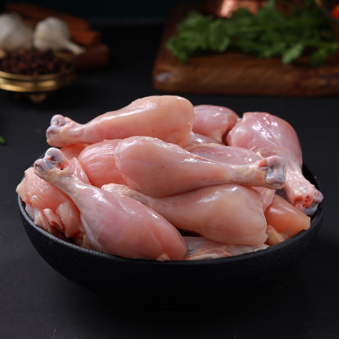 Chicken Drumsticks - Without Skin (500g)